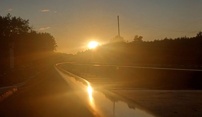 Foto 1 der Bikemap-Route "От Центральна вулиця до Богодухов Автовокзал ул. Леонова"