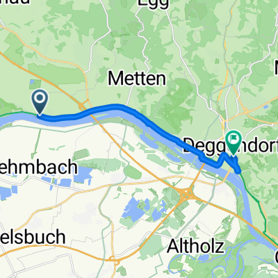 Kreisstraße DEG15, Offenberg nach Luitpoldplatz, Deggendorf