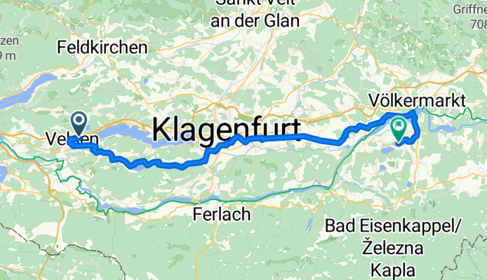 Von Velden am Wörther See bis Völkermarkt