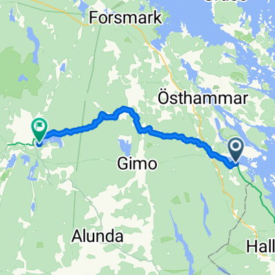 From Hargshamn to Österbybruk