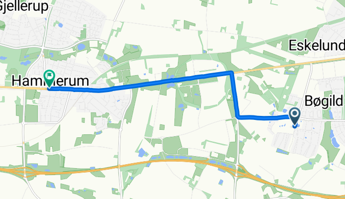 Egelyst, Ikast to Hammerum Hovedgade, Herning