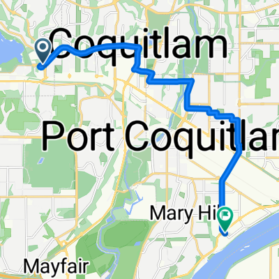 Brew St, Port Moody to Kebet Way, Port Coquitlam