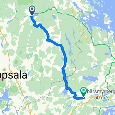 From Österbybruk to Finsta