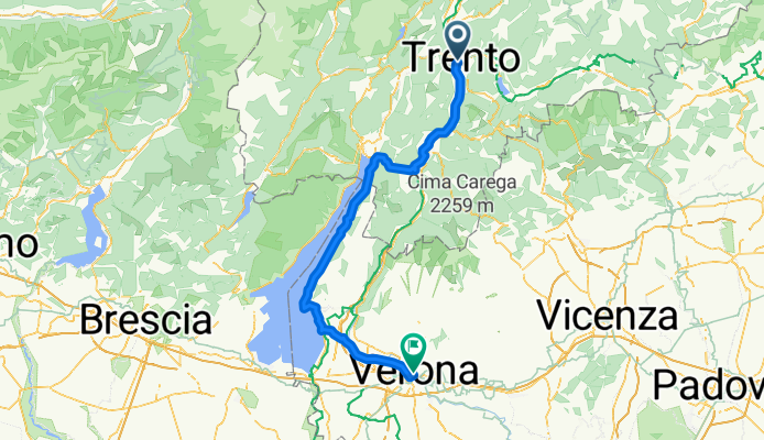 From Trento to Verona