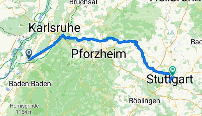 Rastatt - Stuttgart-Ost