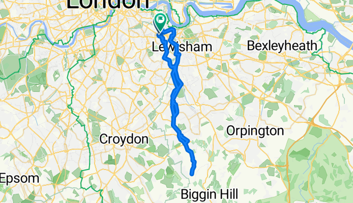 Billington Road, London to Billington Road, London