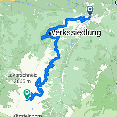 Kitzsteinhornplatz to Langwiedweg