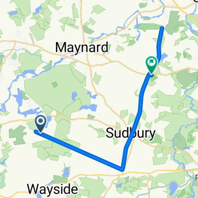 White Pond Rd, Hudson to Sudbury