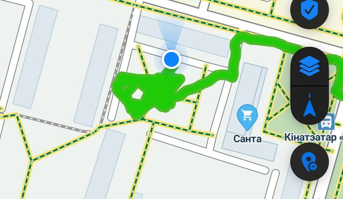 Foto 2 der Bikemap-Route "улица Куйбышева, Минск до Цнянская улица, Минск"