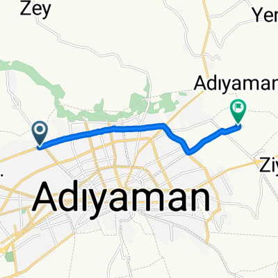 3. Çevre Yolu Cd., Adıyaman Merkez to İmamağa, Adıyaman Merkez