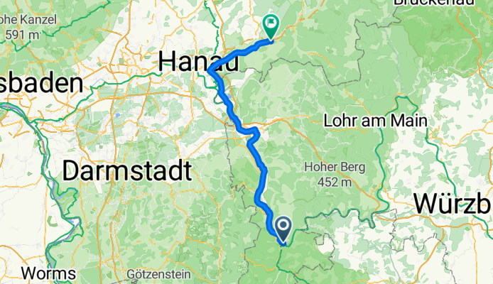 Kleinheubach - Gelnhausen