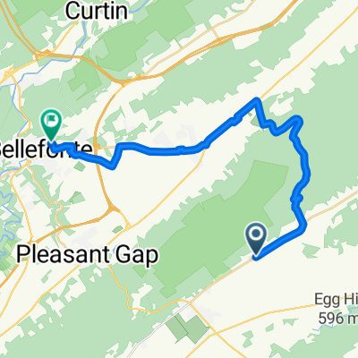 Lower Brush Valley Rd, Centre Hall to E Linn St, Bellefonte