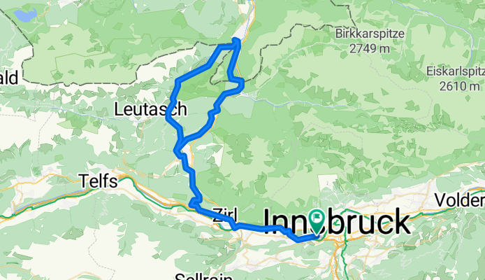 Innsbruck Mittenwald and back again