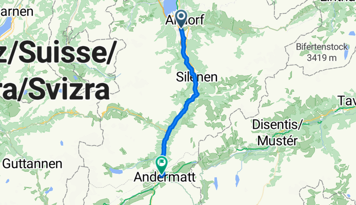 Attinghausen - Andermatt