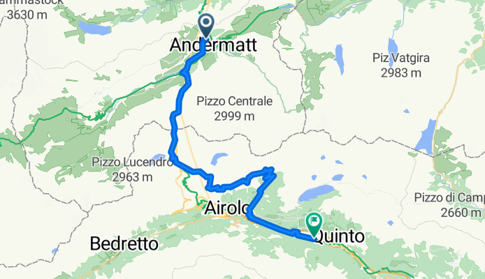 Andermatt - Airolo