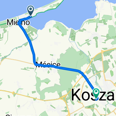 Bolesława Chrobrego, Mielno nach Kolejowa, Köslin