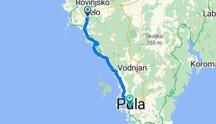 Rovinj - Pula