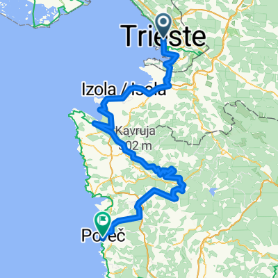 From Trieste to Porec