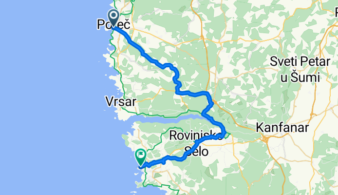 From Porec to Rovinj