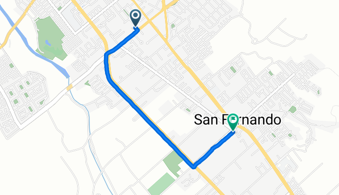 Estela Calderón, Copiapó a Avenida Los Carrera, Copiapó