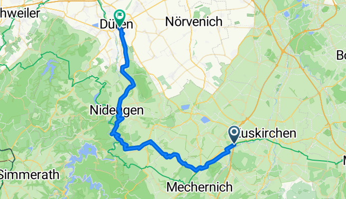 Euskirchen - Jülich + Jülich - Aachen