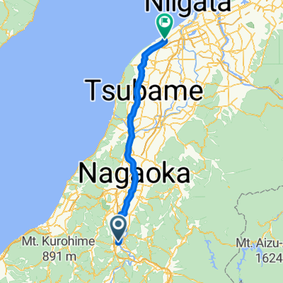 ojiya to niigata
