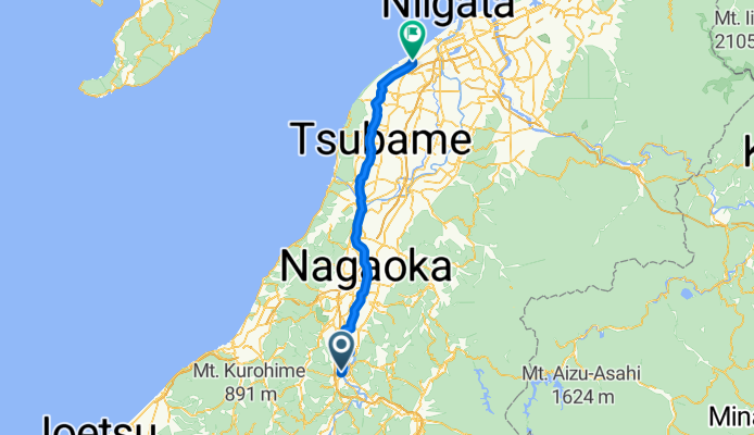 ojiya to niigata