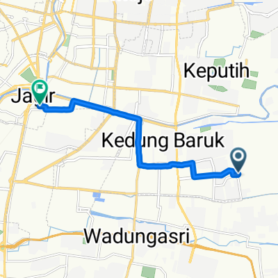 Jalan Putra Bangsa III Blok C to Jalan Tales III No.1b