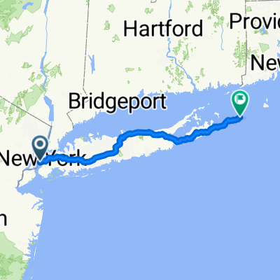 West Side Hwy, New York to Montauk Hwy, Montauk