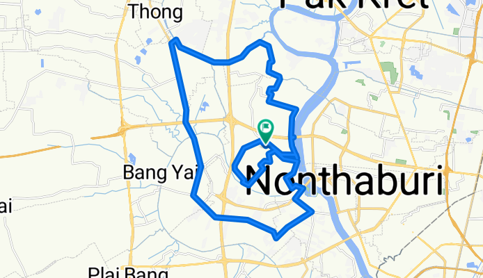 Soi Muban Sirin House Rattanathibet, Mueang Nonthaburi District to Soi Muban Sirin House Rattanathibet, Mueang Nonthaburi District