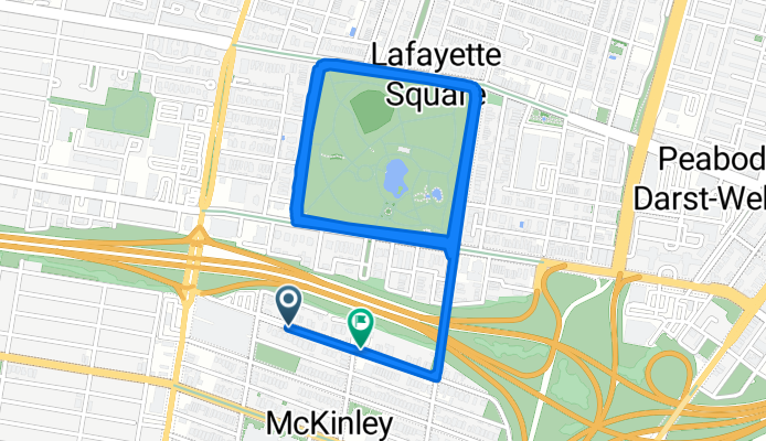 Allen Ave, St. Louis to Allen Ave, St. Louis