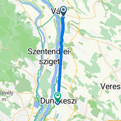 Kölcsey Ferenc utca, Vác - Tőzegtavi utca, Dunakeszi