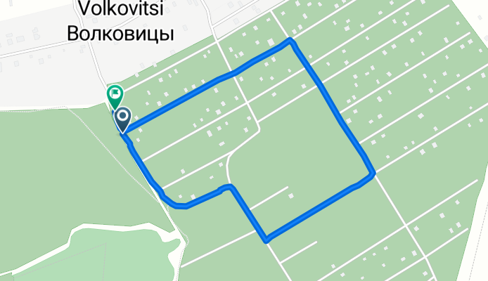 От Центральная улица до Центральная улица