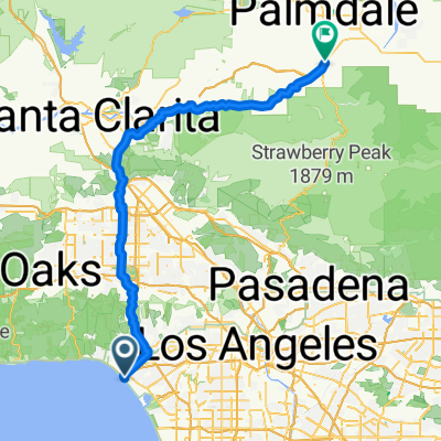 Route to Soledad Pass