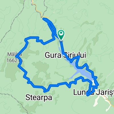 Valea Neagra - Lunca Jaristei - Lacul Vulturilor - Valea Neagra