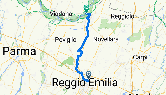 Da Piazzale Atleti Azzuri D'Italia a Viale Lido Po