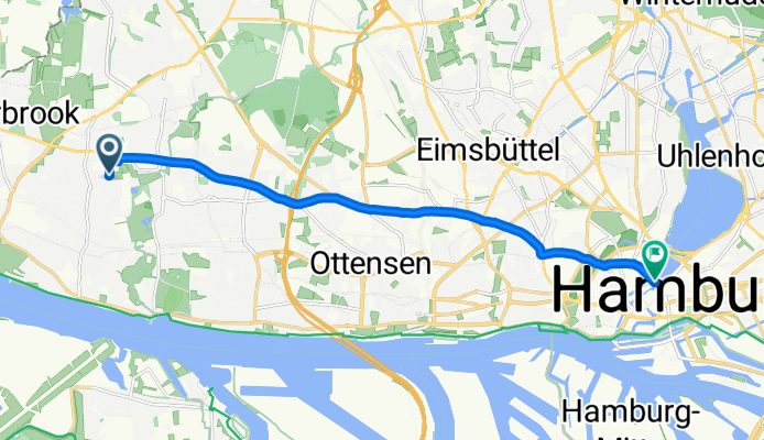 Tönninger Weg, Hamburg nach Hermannstraße, Hamburg