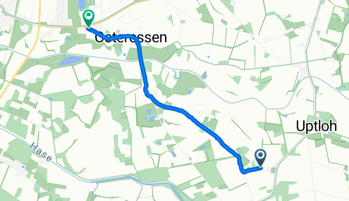 Hammoor, Essen (Oldenburg) nach Beverner Straße, Essen (Oldenburg)