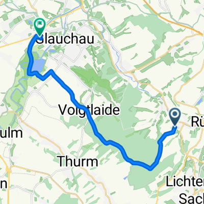 Höhenweg nach Auestraße