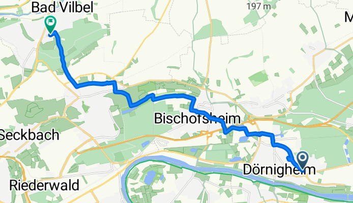 Wilhelmsbader Straße, Maintal nach Friedrich-Ebert-Straße, Bad Vilbel