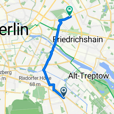 Donaustraße, Berlin to Landsberger Allee, Berlin