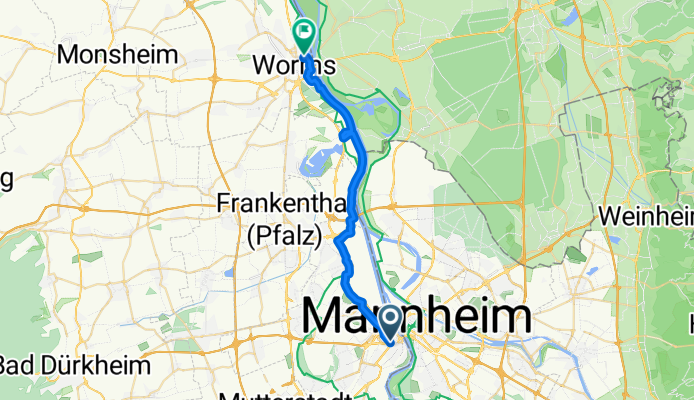 Ludwigshafen am Rhein - Worms