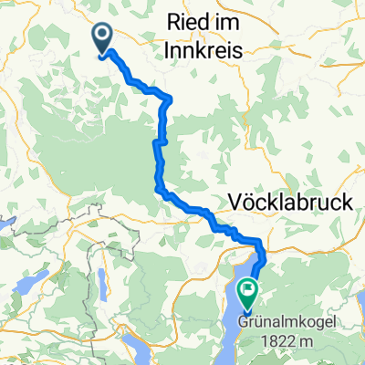 Von Migelsbach, Kleinschnaidt, Pimberg, Offenschwandt bis Weyregg am Attersee