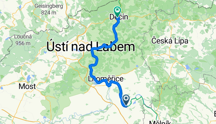 Elbe-3:From Roudnice nad Labem to Děčín