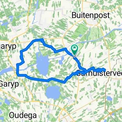 Tsjerke Buorren, Drogeham to Tsjerke Buorren, Drogeham