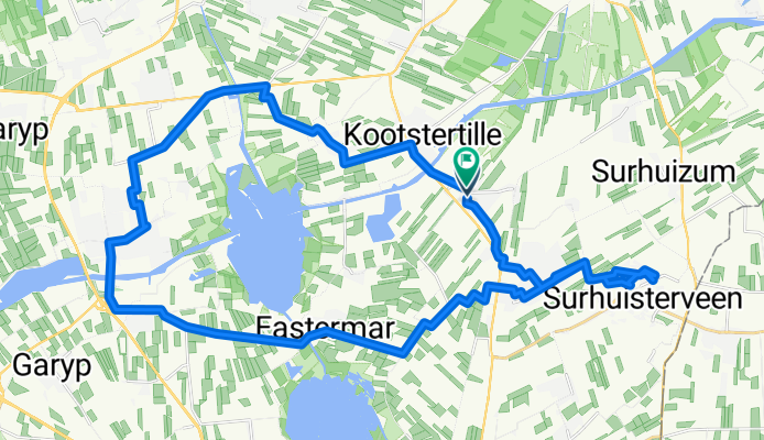 Tsjerke Buorren, Drogeham to Tsjerke Buorren, Drogeham