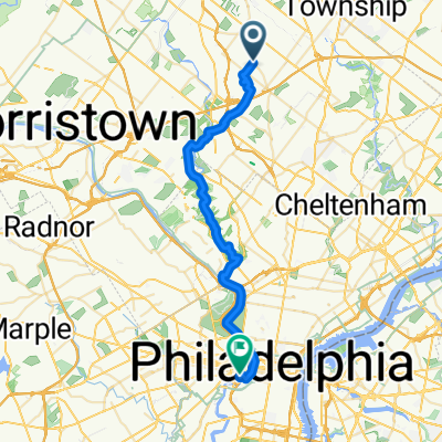 Dillon Rd, Ambler to Civic Center Blvd, Philadelphia