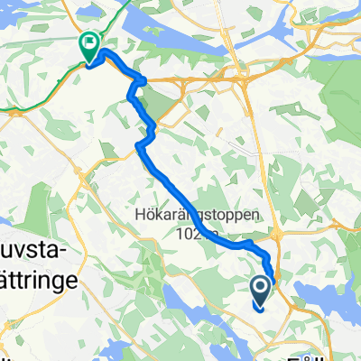 Kroppaplan, Farsta to Vretensborgsvägen, Hägersten