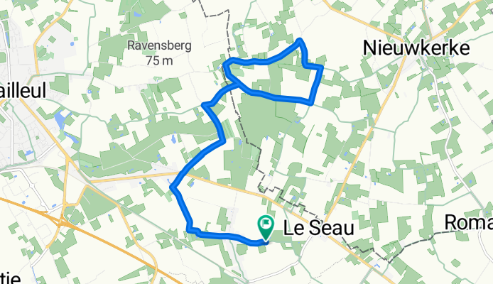 Rue de l'Église de la Creche, Bailleul à Rue de l'Église de la Creche, Bailleul