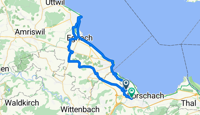 Wiesenstrasse, Tübach nach Breitenweg, Goldach